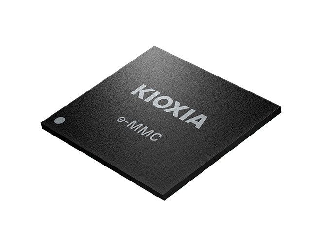 KIOXIA lance une nouvelle génération de produits de mémoire flash embarquée conformes à l’e-MMC Ver. 5.1